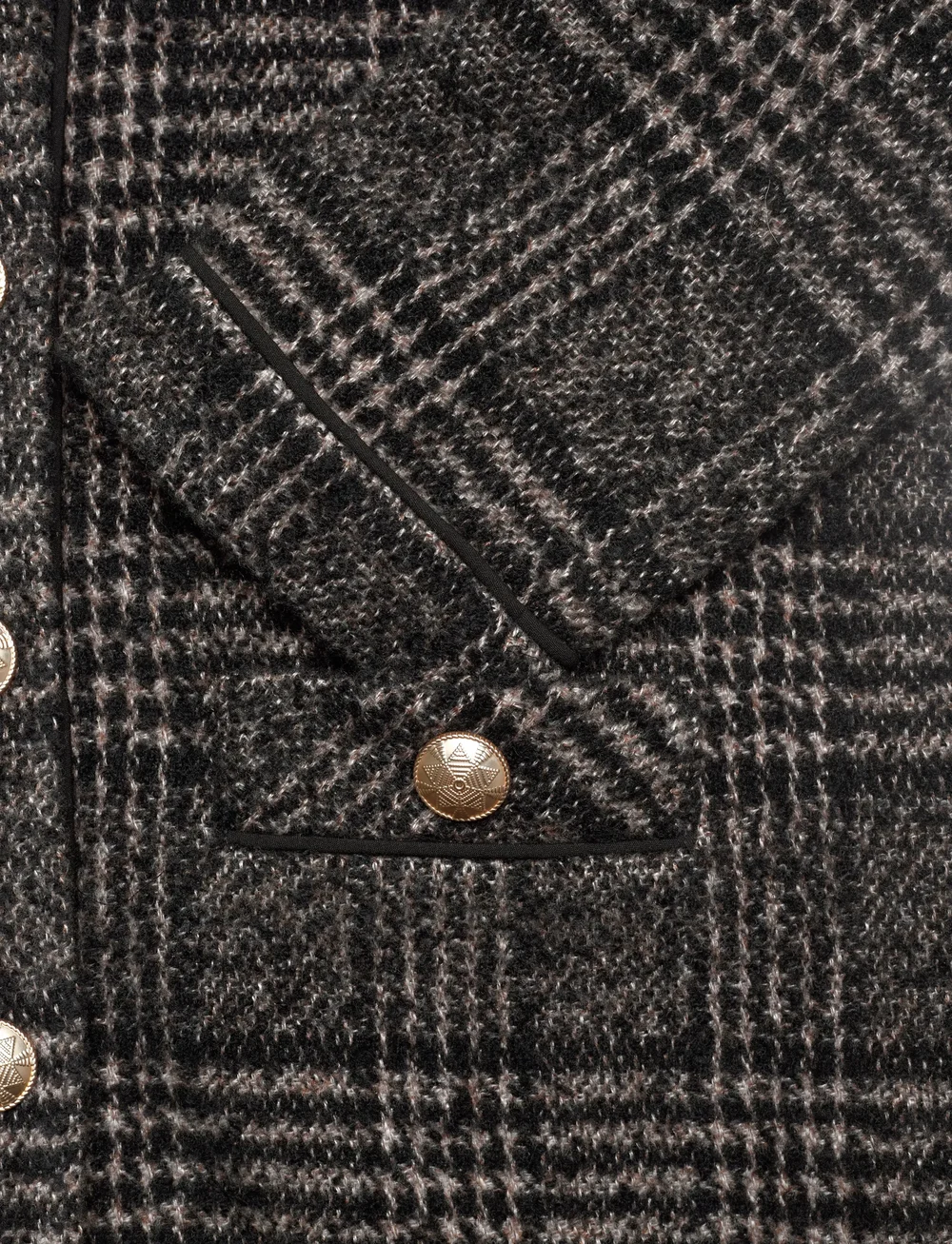 Dea Kudibal - AISHADEA - bouclés - black check - 3