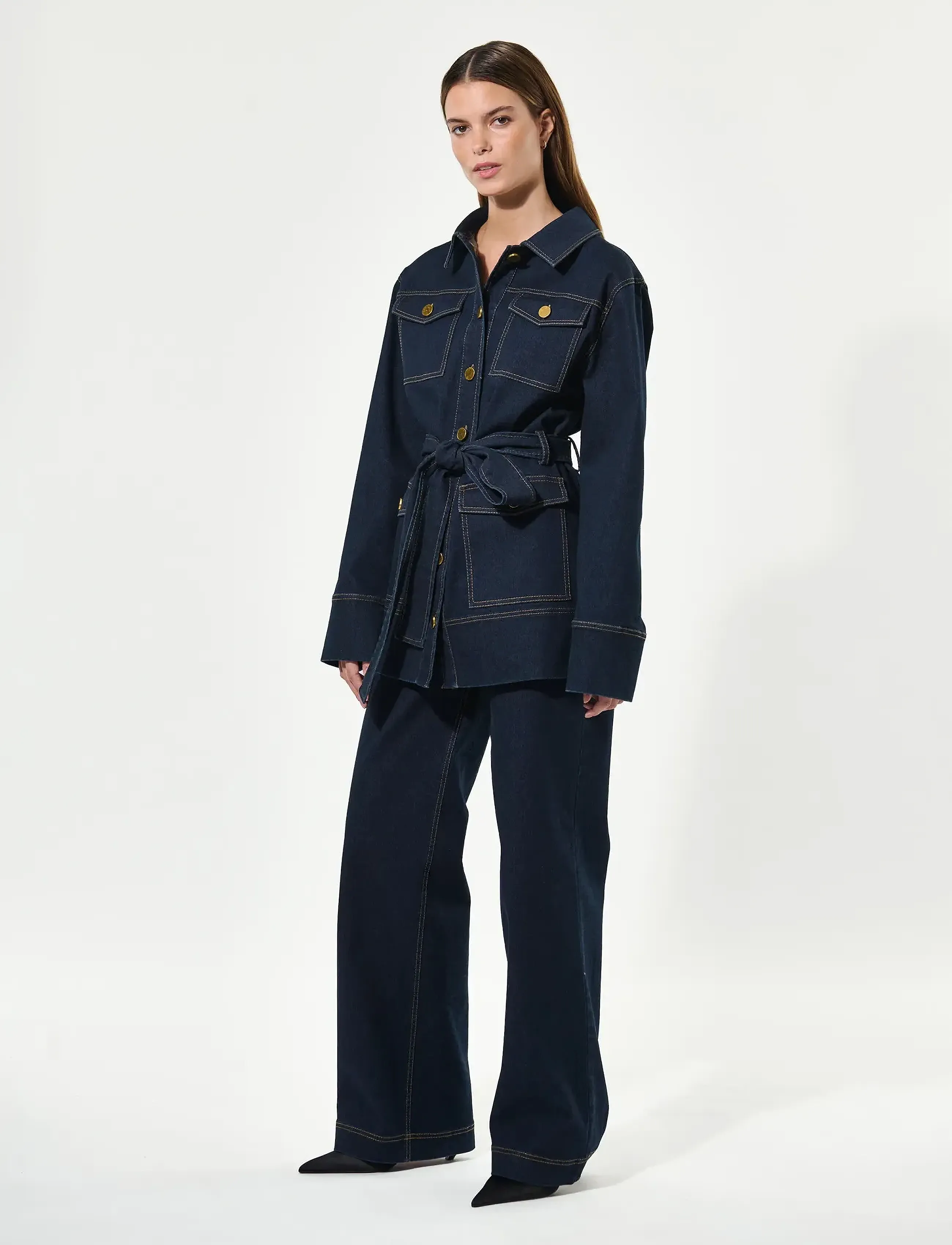 Dea Kudibal - MARTHADEA - denimjakker - medium blue - 3