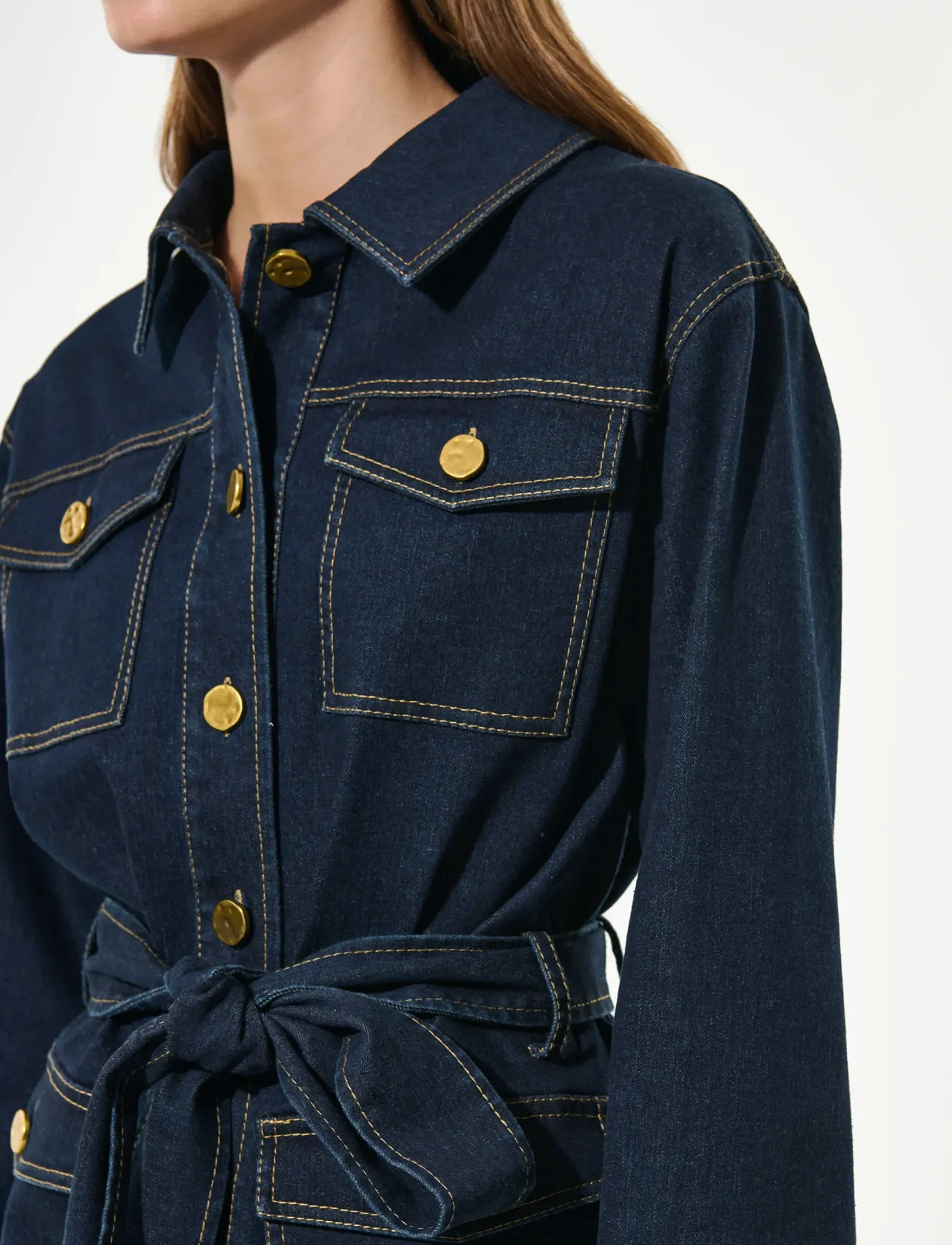 Dea Kudibal - MARTHADEA - denimjakker - medium blue - 5