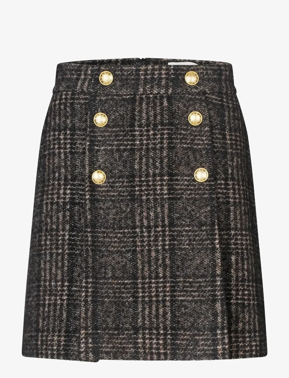 Dea Kudibal - PATRIZIADEA - kurze röcke - black check - 1