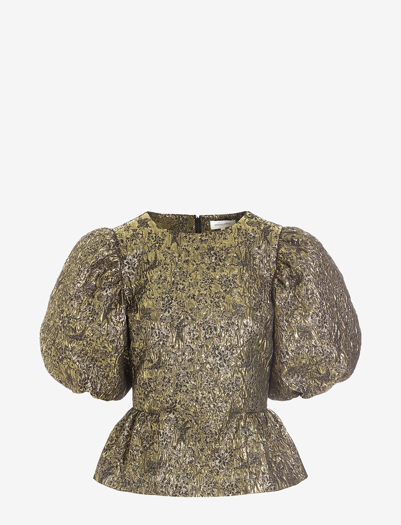 Dea Kudibal - THRIMINE NS - short-sleeved blouses - black gold - 0