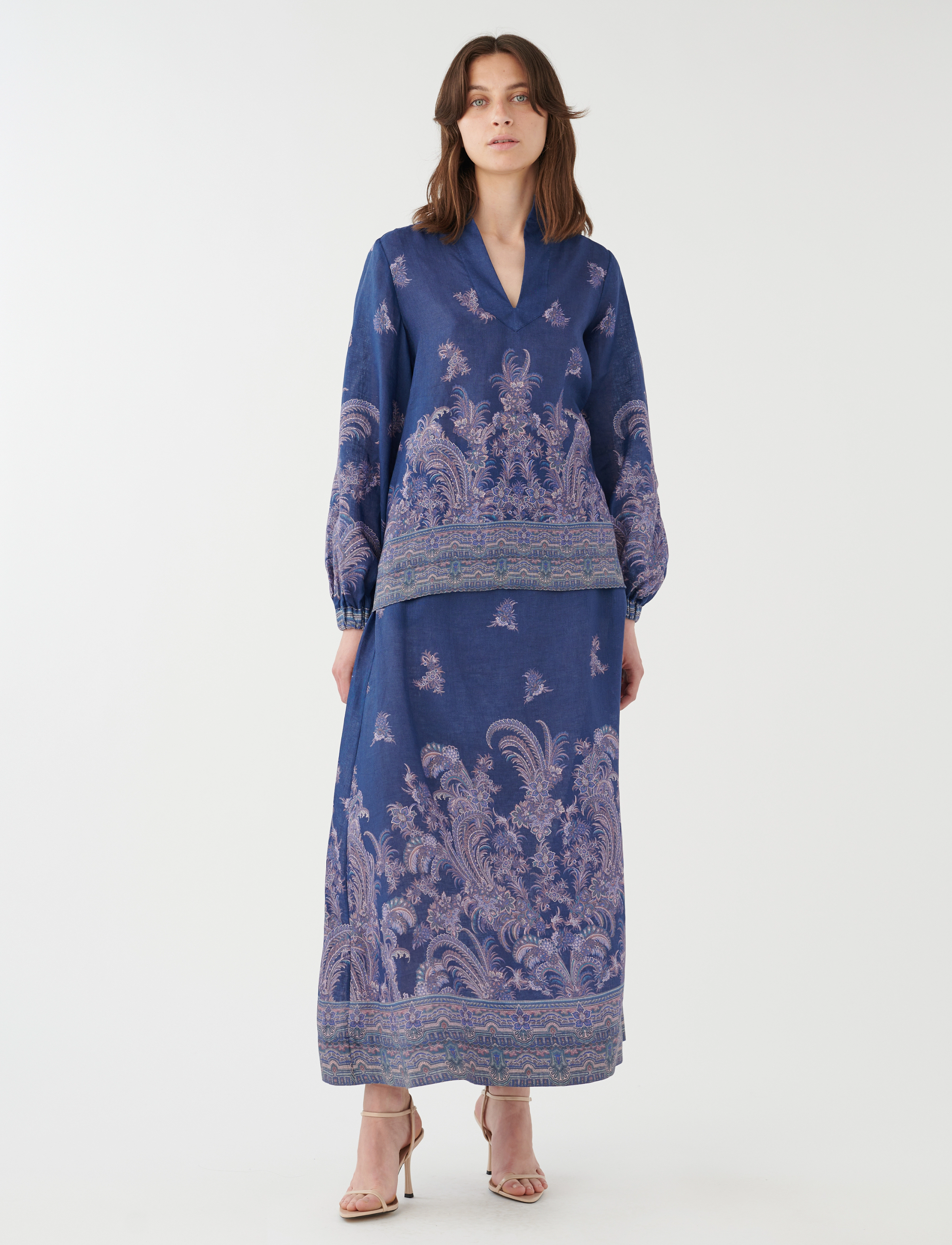 Dea Kudibal Tustidea Ns, XS, Blue, Bluser > Langærmede, Dame