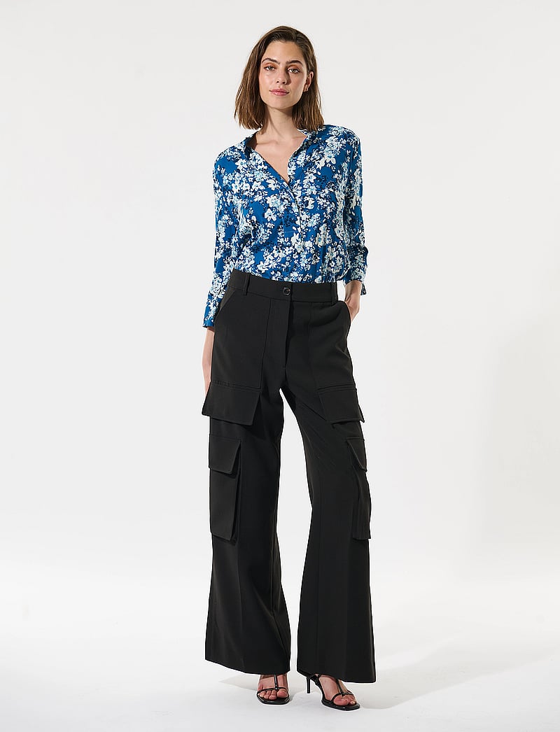 Dea Kudibal - DANITTADEA EV - langärmlige blusen - floret ocean - 0