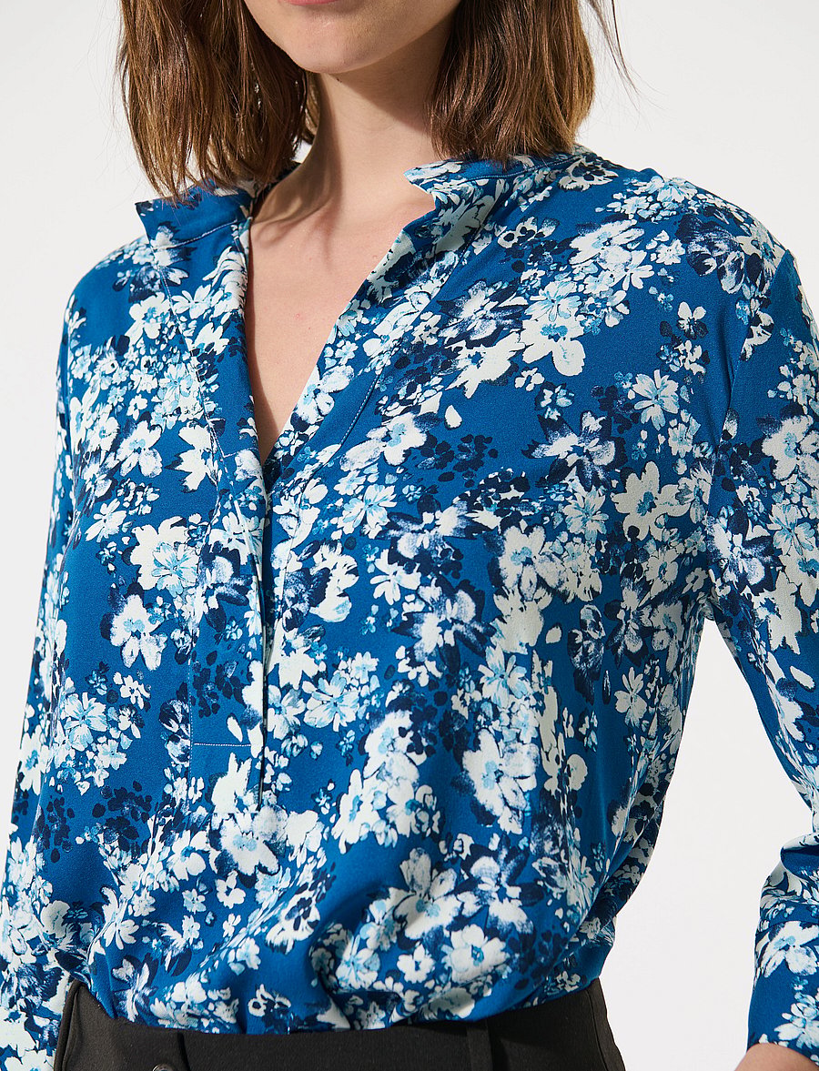 Dea Kudibal - DANITTADEA EV - langärmelige blusen - floret ocean - 5