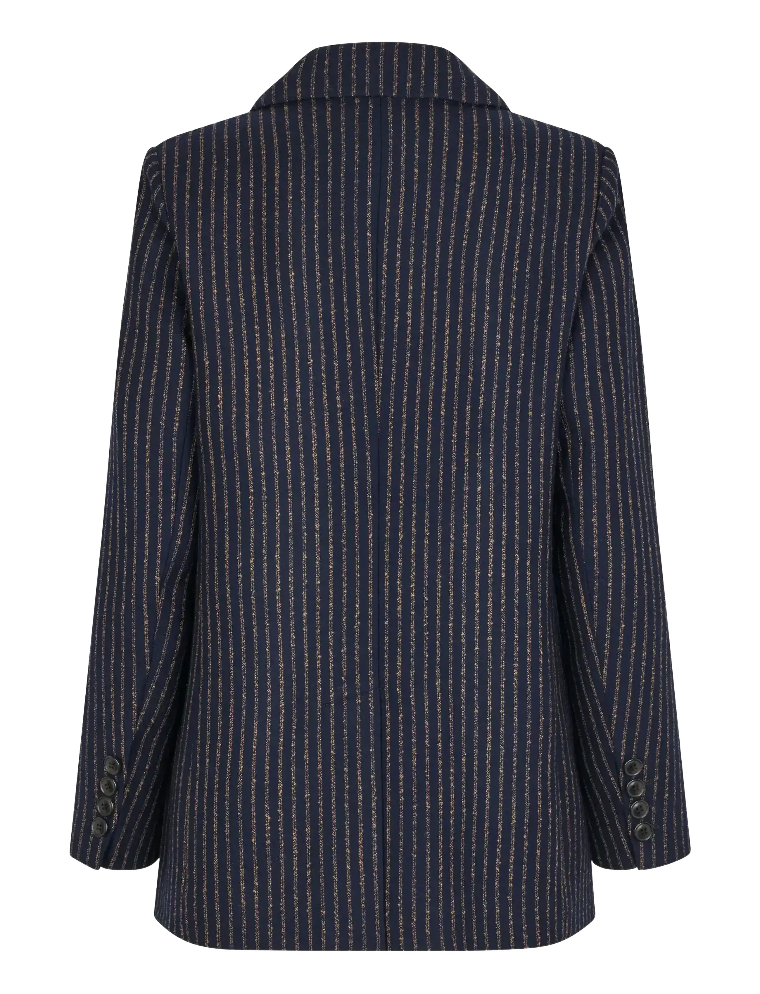Dea Kudibal - ALBERTADEA - kahes joones nööpidega bleiserid - blue pinstripe - 2