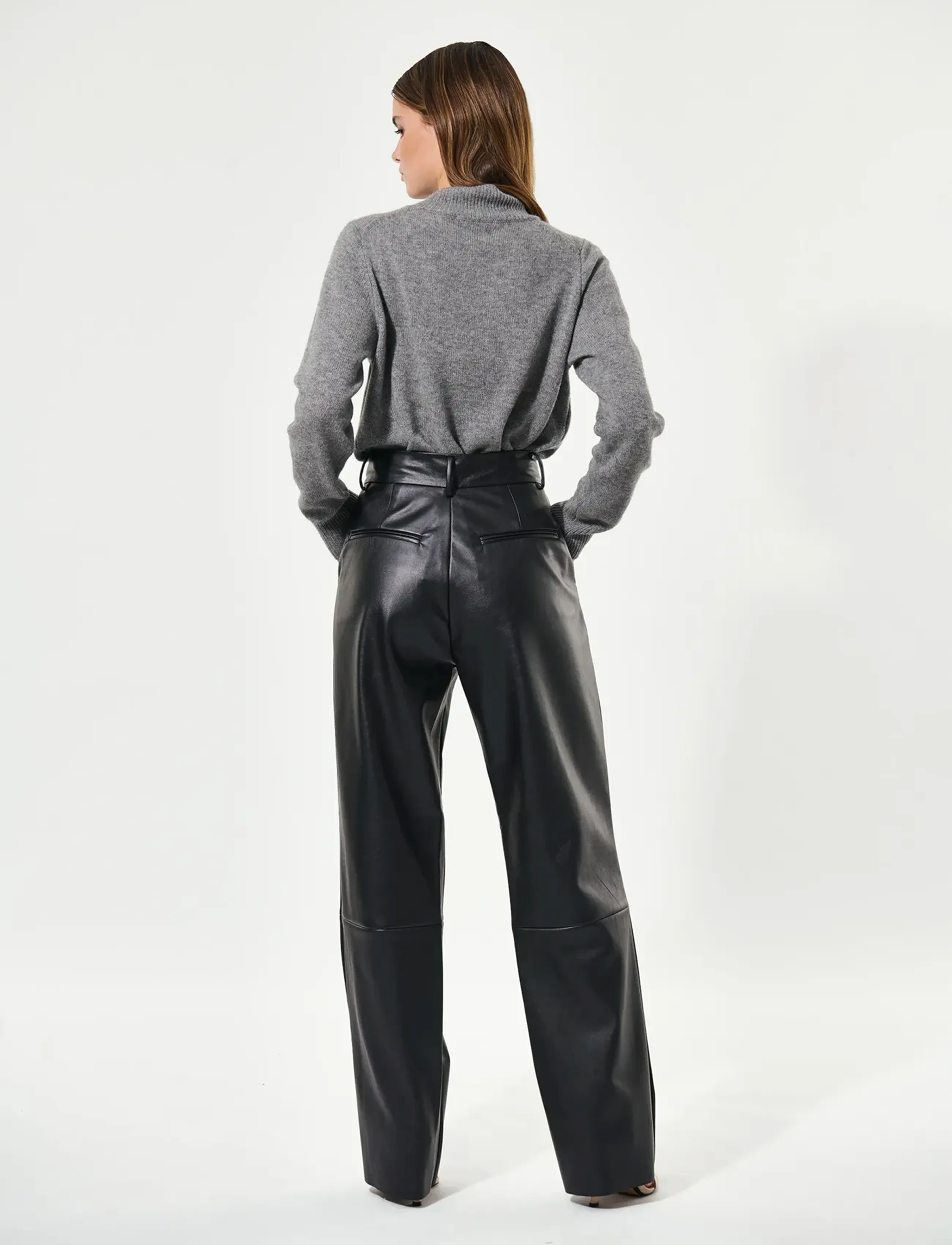 Dea Kudibal - ROXANNEDEA - nahkpüksid - black - 4