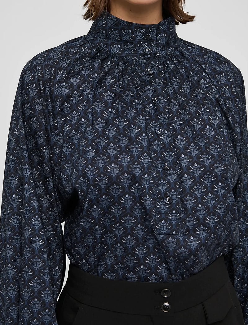 Dea Kudibal - NICOLADEA NS - long sleeved blouses - bluebell - 4