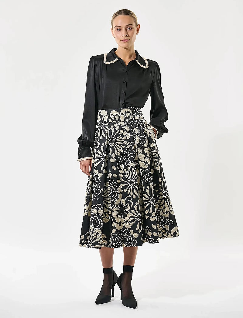 Dea Kudibal - UMADEA - langärmlige blusen - black/porcelain - 0