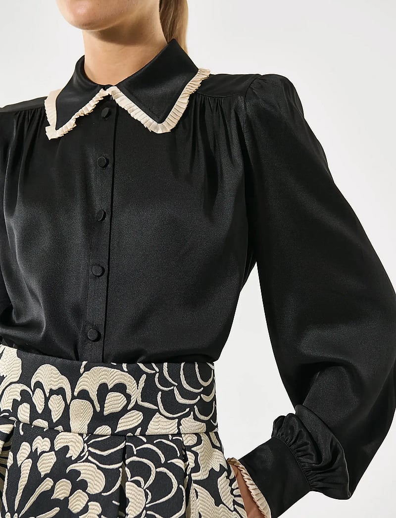 Dea Kudibal - UMADEA - langärmlige blusen - black/porcelain - 5