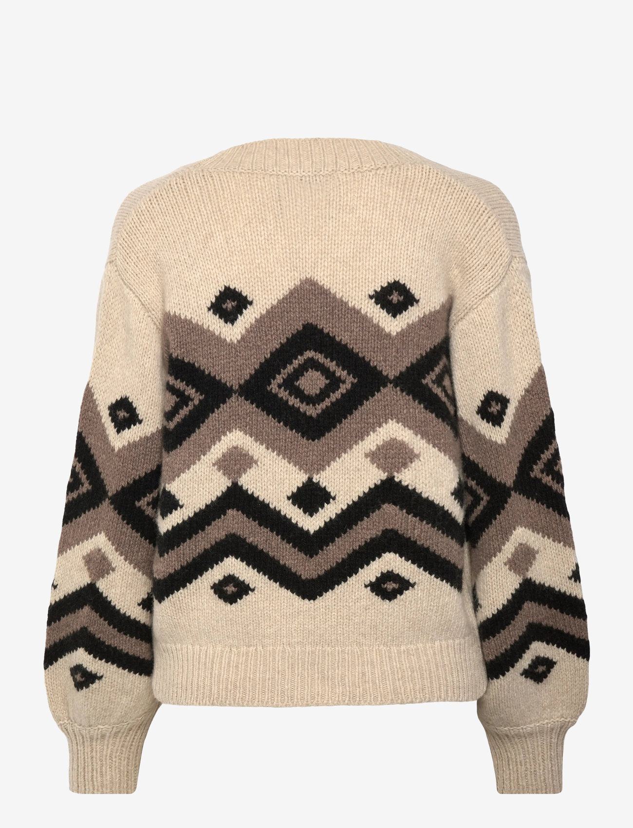 Dea Kudibal - RIGADEA - herbstliche kleidung - fair isle cream - 1