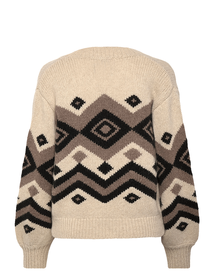 Dea Kudibal - RIGADEA - strickjacken - fair isle cream - 1