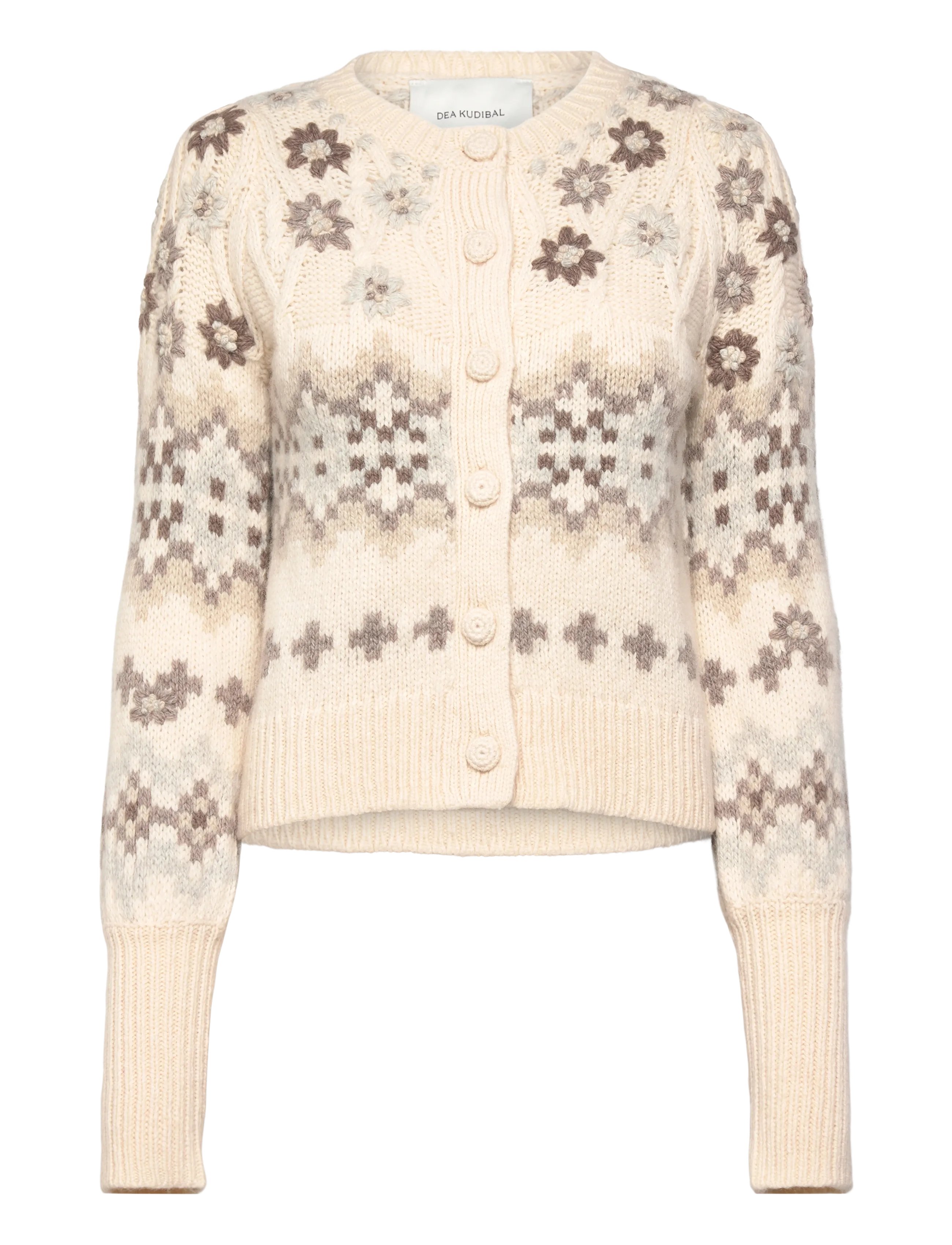 Dea Kudibal Livadea, XL, Cream, Strik > Cardigans, Dame