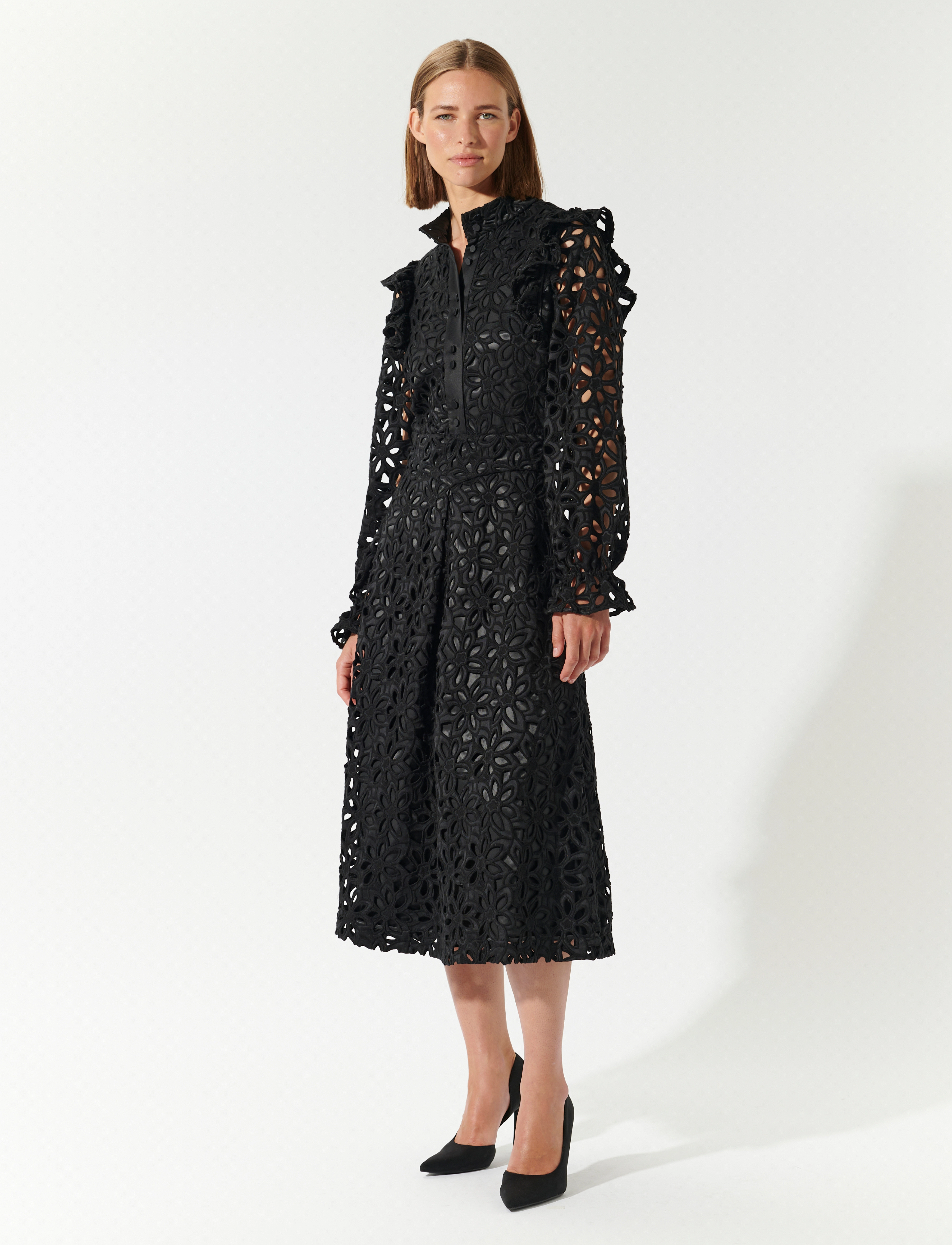 Dea Kudibal - DivinaDEA NS - midikleider - black - 2