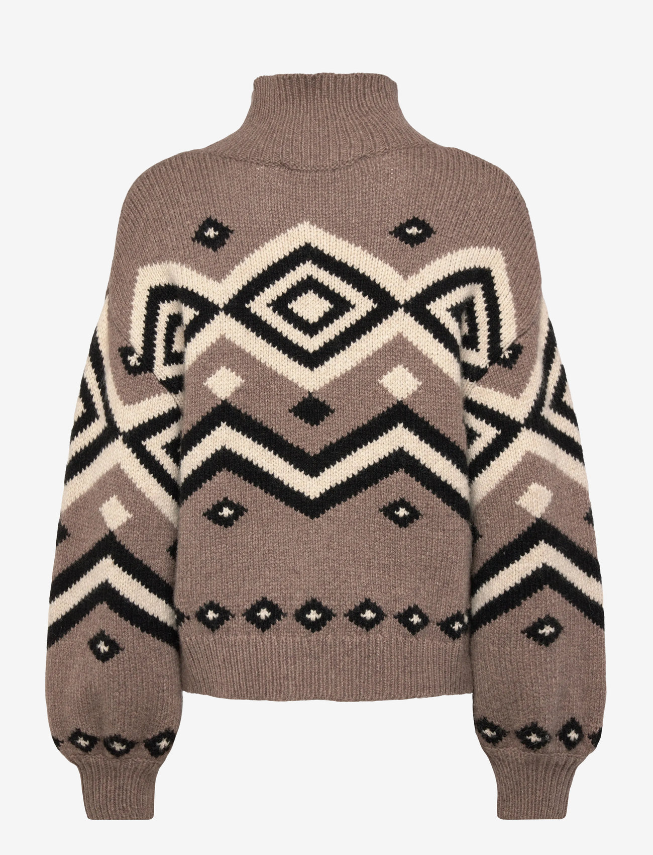 Dea Kudibal - NADINEDEA - efterårstøj - fair isle camel - 1