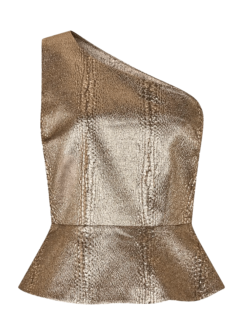 Dea Kudibal - BARIDEA - Ärmellose tops - black gold - 1