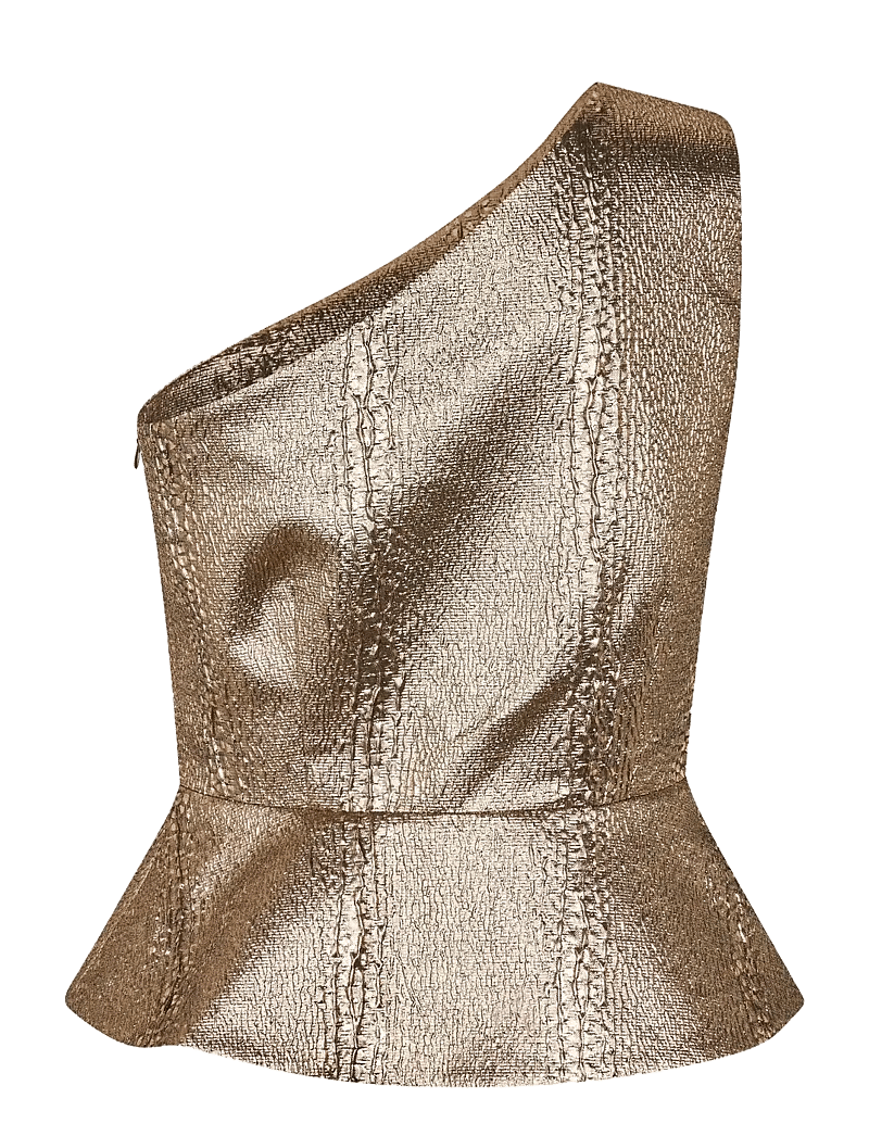 Dea Kudibal - BARIDEA - Ärmellose tops - black gold - 2