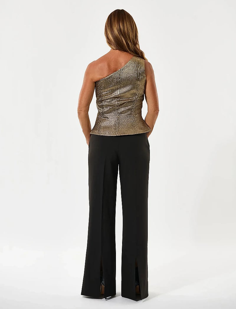 Dea Kudibal - BARIDEA - Ärmellose tops - black gold - 4