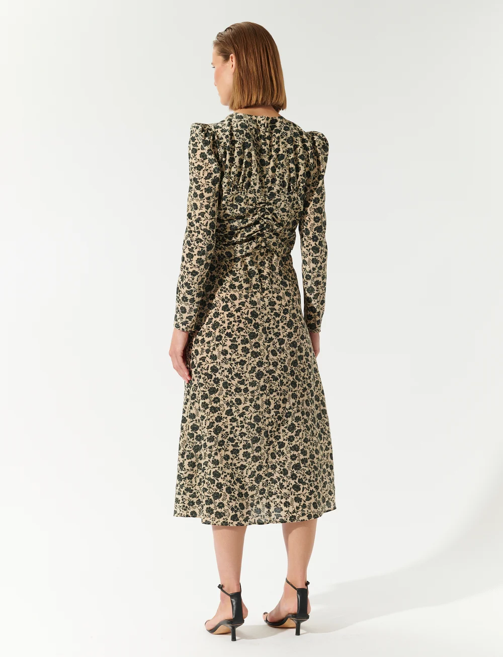 Dea Kudibal - ClaudiaDEA - midikleider - crocus creme - 4