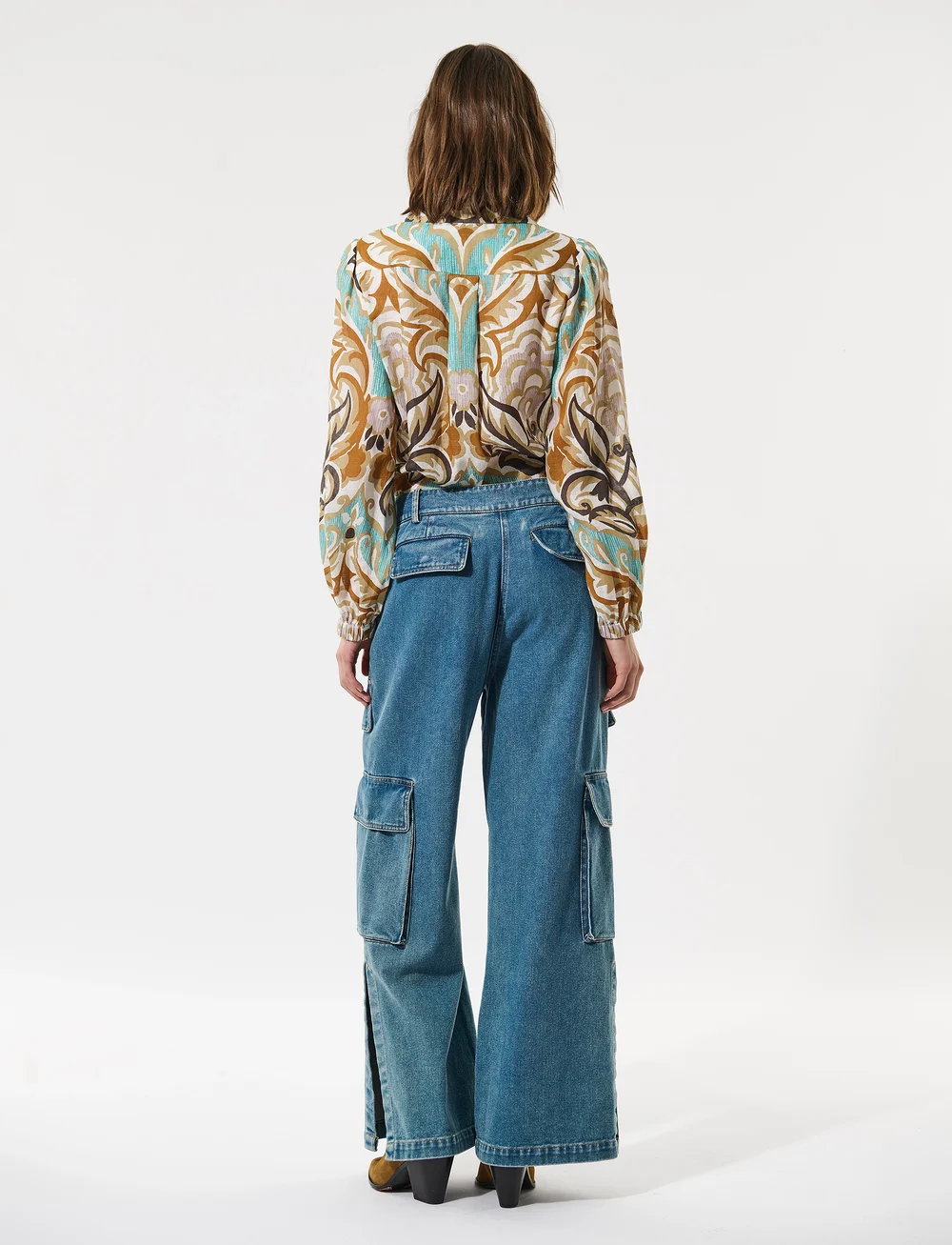 Dea Kudibal - SIOMADEA NS - långärmade blusar - duncan spice - 4