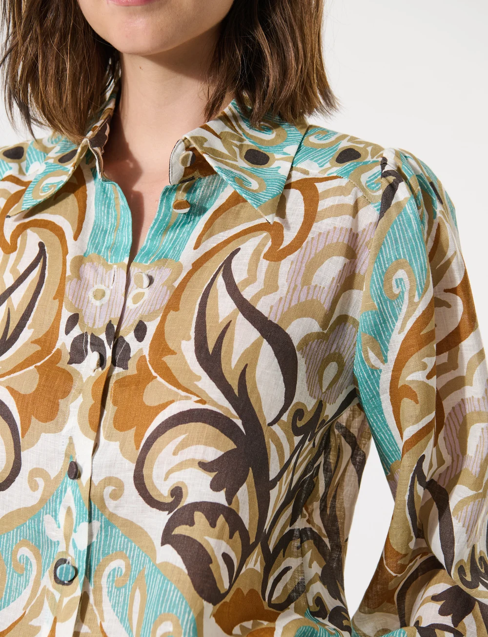 Dea Kudibal - SIOMADEA NS - långärmade blusar - duncan spice - 5