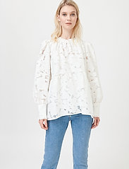 Dea Kudibal - BEATRICE NS (CO) - long-sleeved blouses - white - 3
