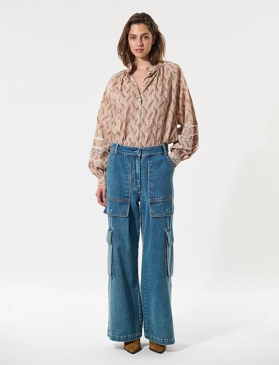 Dea Kudibal - NITADEA NS - long sleeved blouses - bell blush - 0