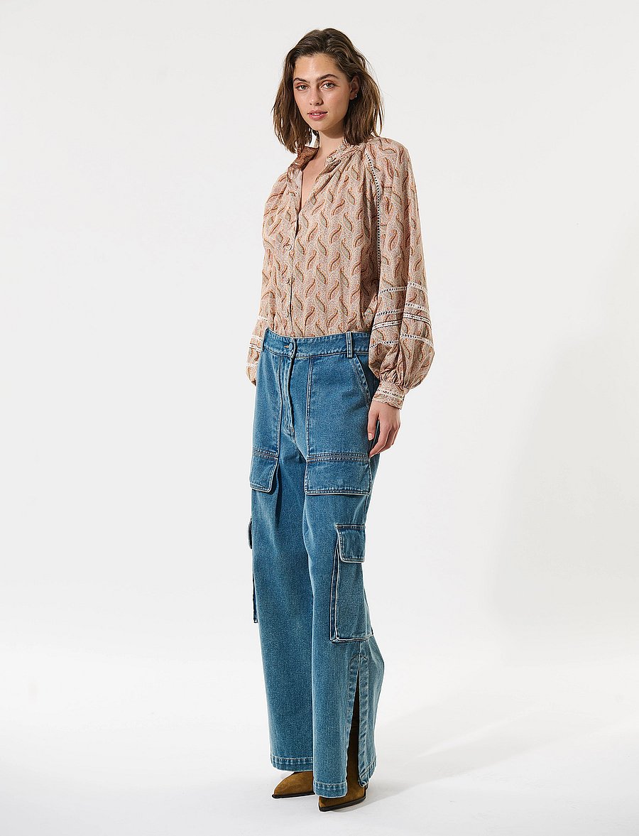 Dea Kudibal - NITADEA NS - long sleeved blouses - bell blush - 3