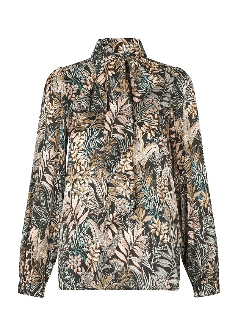 Dea Kudibal - KIKKIDEA - långärmade blusar - sencha black - 0