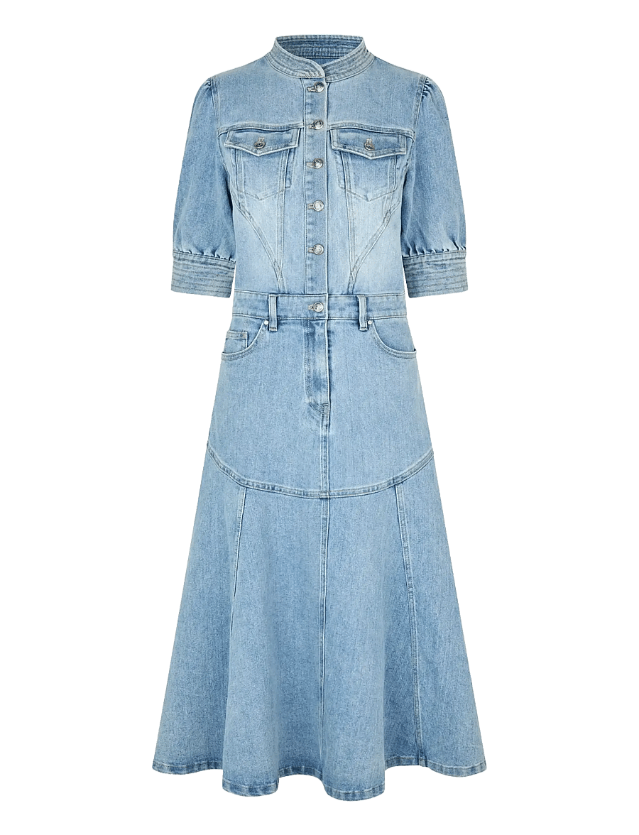 Dea Kudibal - SELENADEA - denimkjoler - light blue - 1