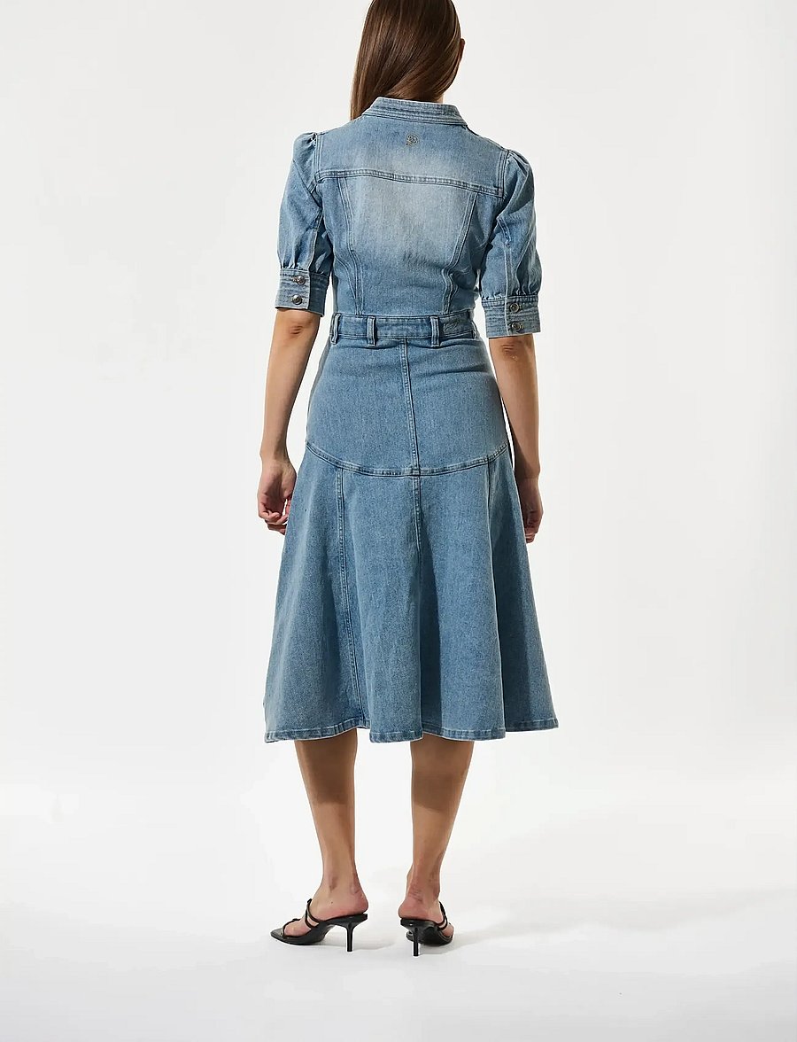 Dea Kudibal - SELENADEA - denimkjoler - light blue - 3
