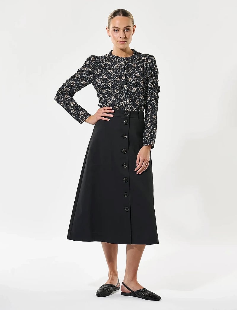 Dea Kudibal - VISTIDEA EV - langærmede bluser - takashi dk navy - 0