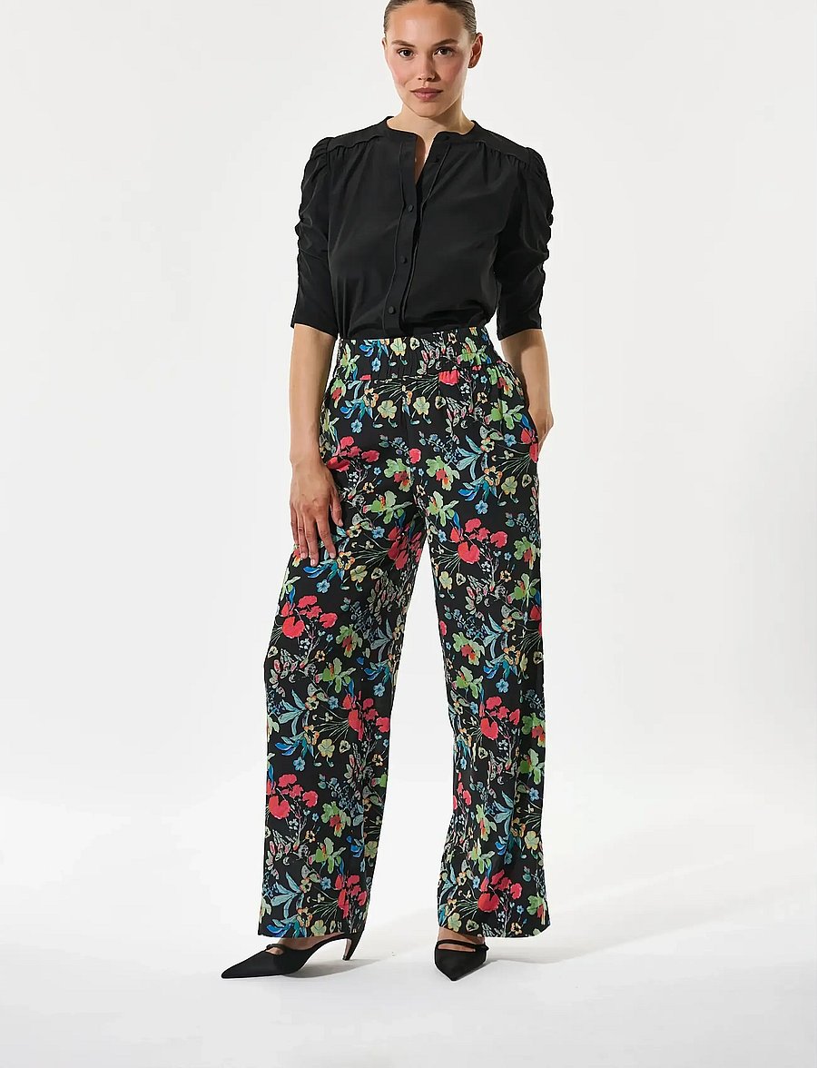 Dea Kudibal - MARGODEA - hosen mit weitem bein - fleurette space - 0