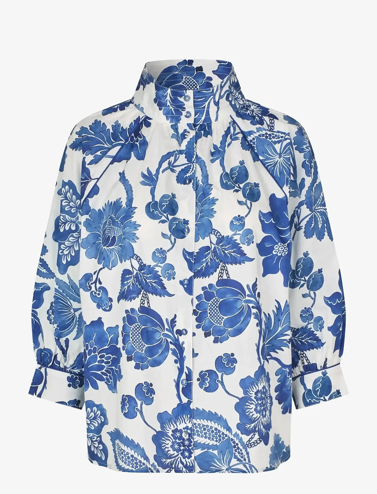 Dea Kudibal - EMIDEA NS - langærmede bluser - bloom midnight - 1