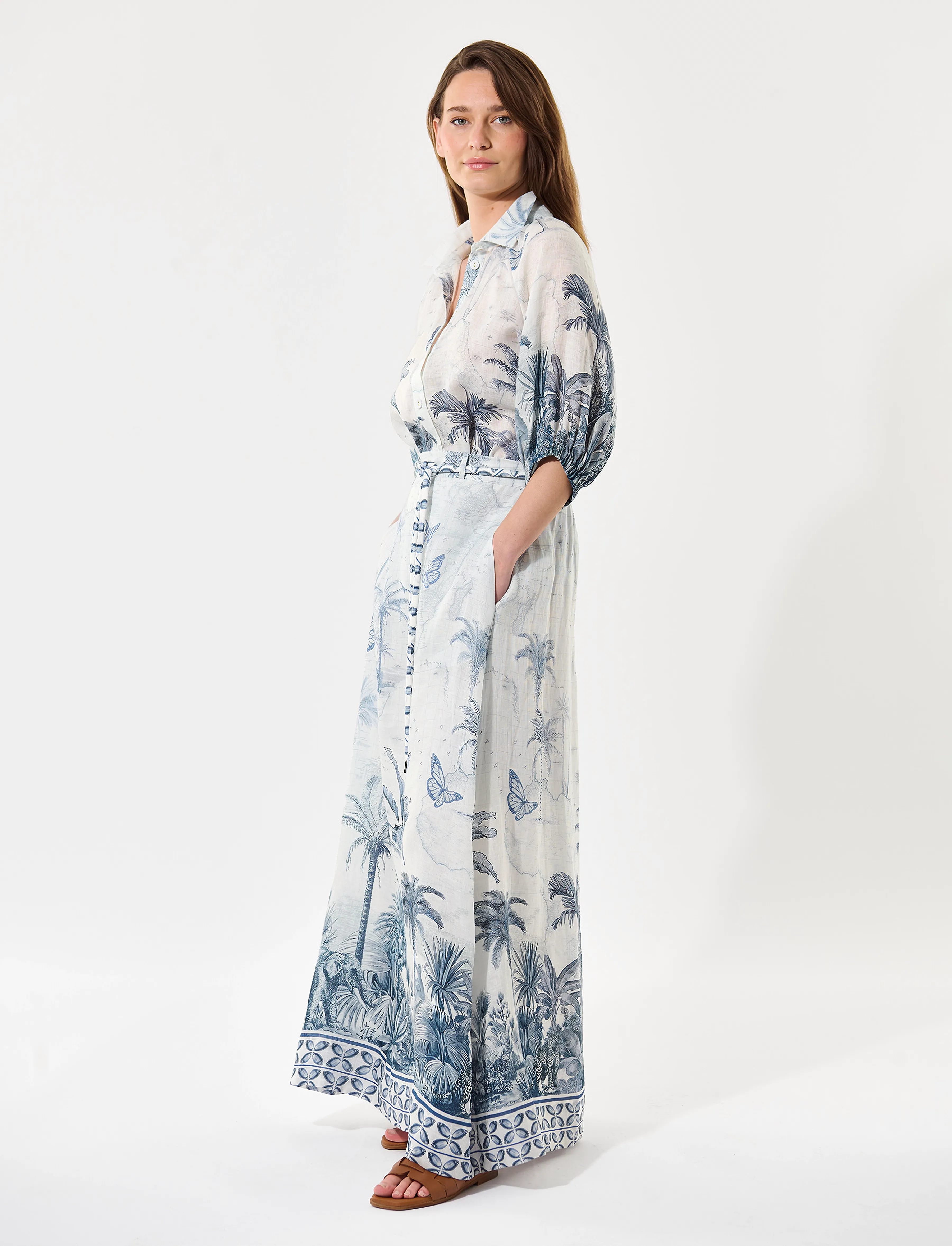 Dea Kudibal - ELADEA NS - hørskjorter - empire - 3