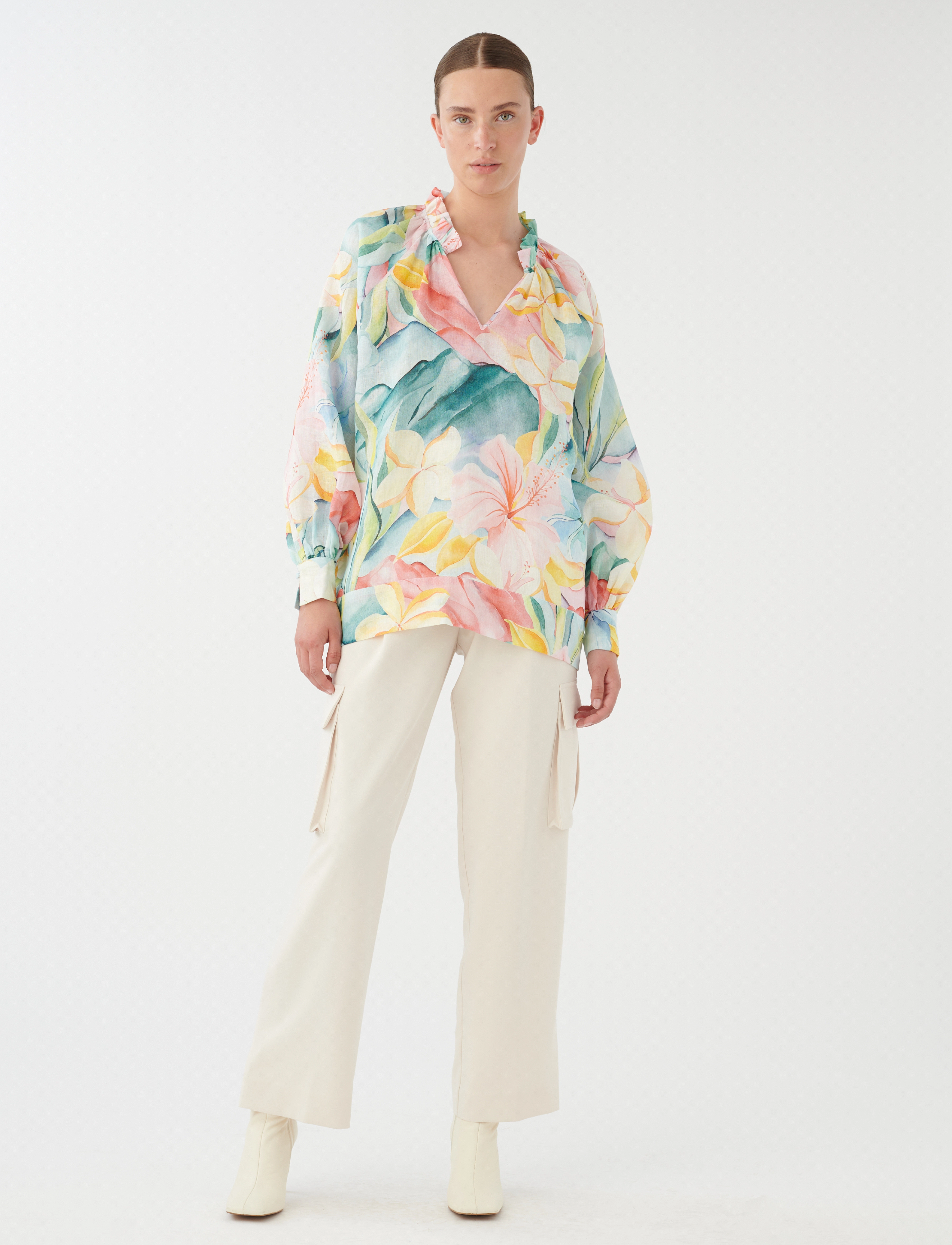Dea Kudibal AINADEA NS - Blusen - DESERT / blue