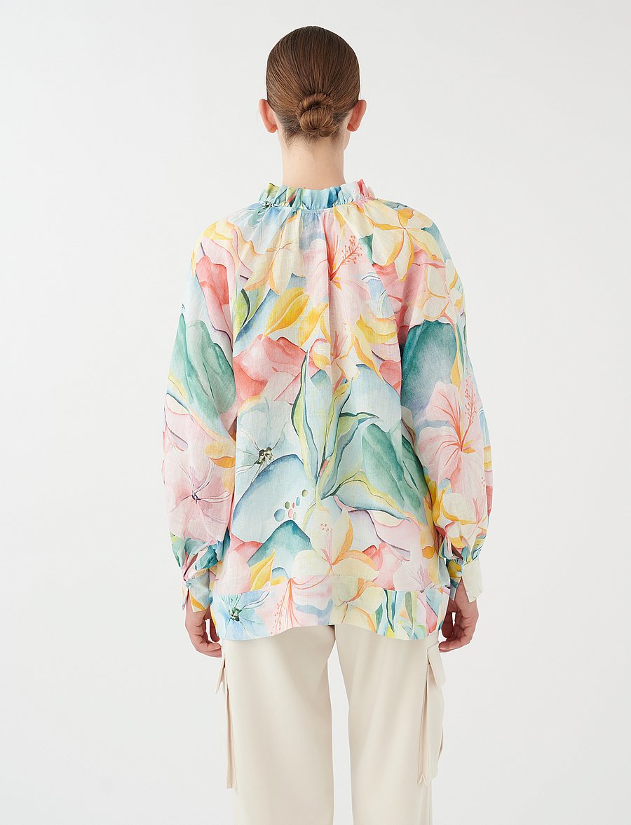 Dea Kudibal - AINADEA NS - long sleeved blouses - desert - 3