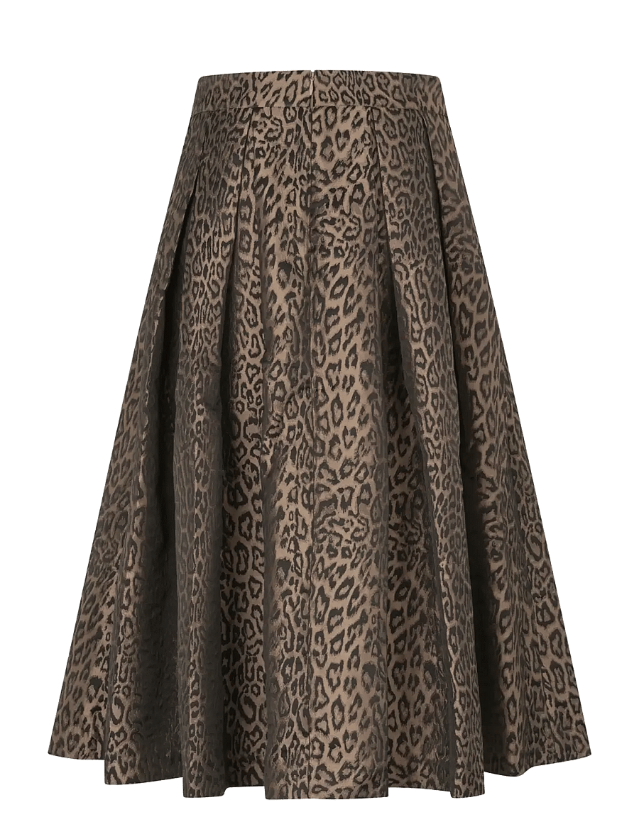 Dea Kudibal - ABEYDEA NS - plisseeritud seelikud - leo jacquard - 2
