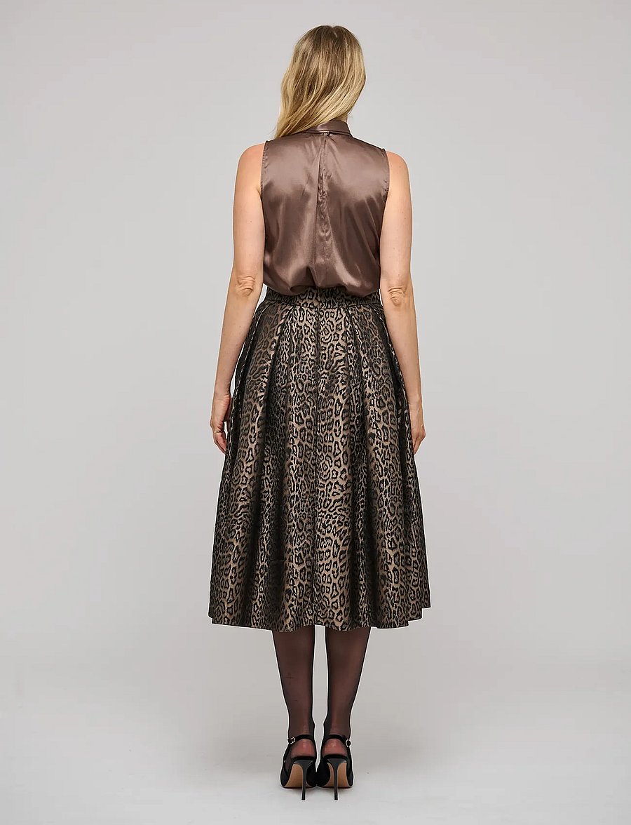 Dea Kudibal - ABEYDEA NS - plisseeritud seelikud - leo jacquard - 3