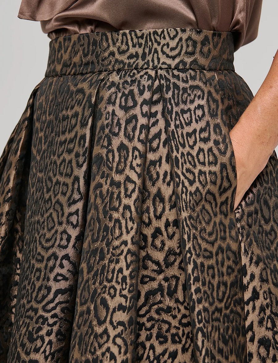 Dea Kudibal - ABEYDEA NS - plisseeritud seelikud - leo jacquard - 4
