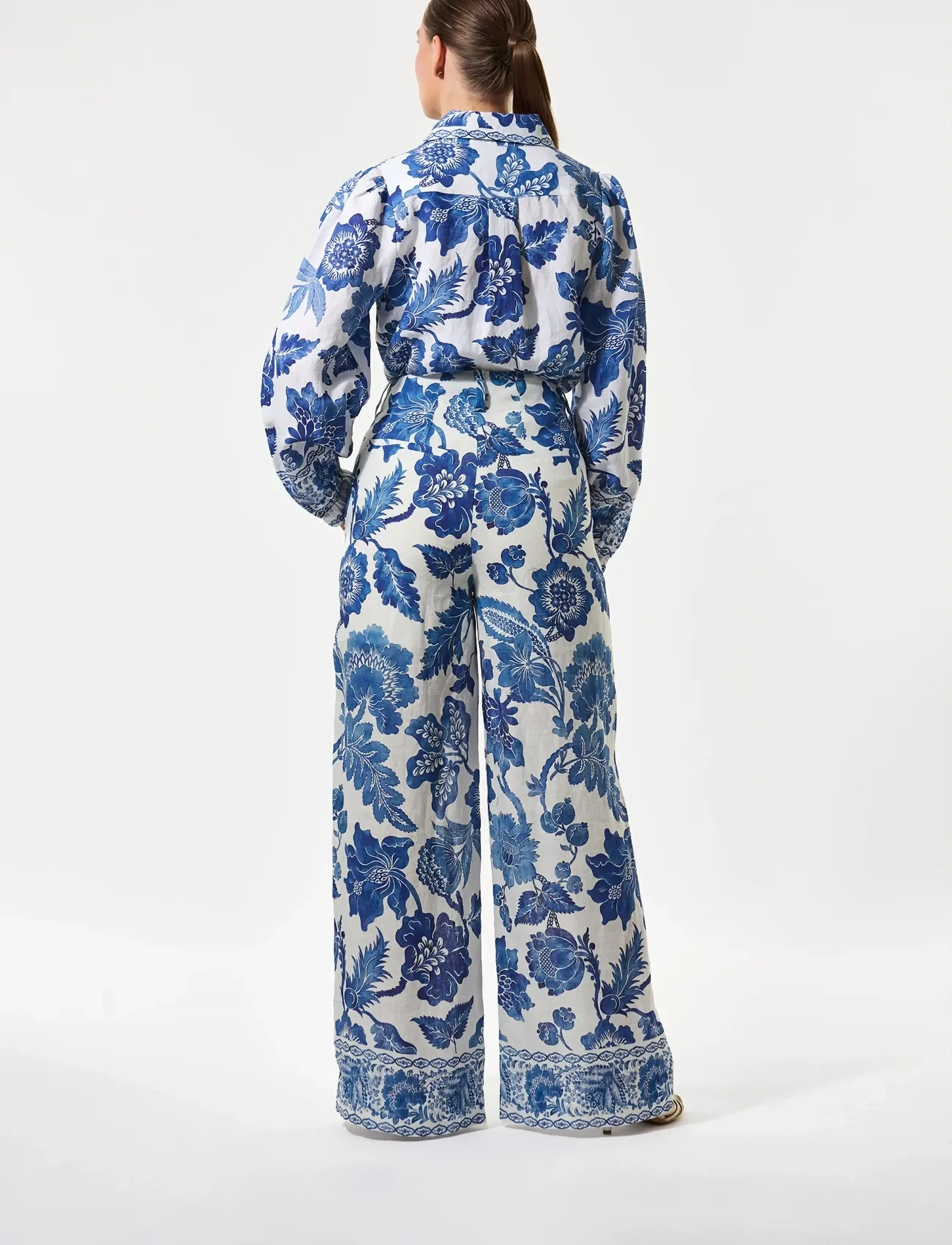 Dea Kudibal - DABRINADEA NS - hosen mit weitem bein - blossoming - 3