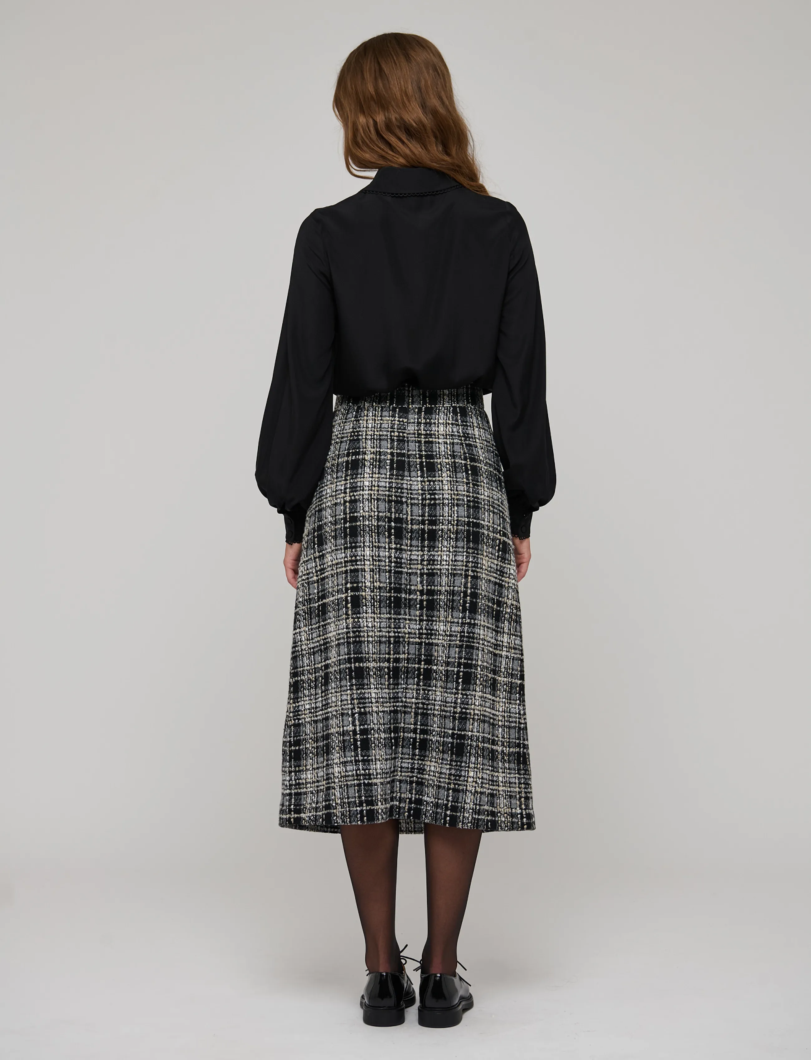 Dea Kudibal - ADELEDEA NS - midi skirts - salt & pepper - 4