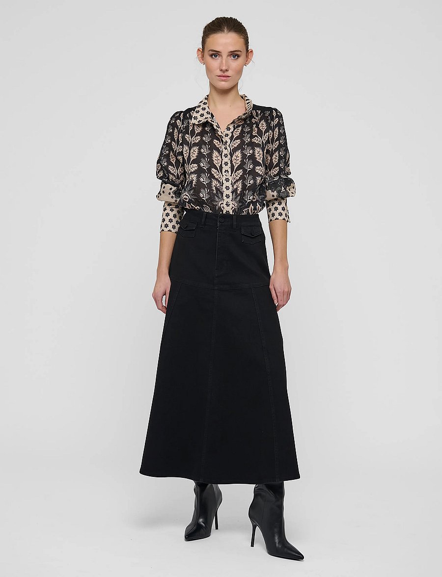 Dea Kudibal - MICHELLEDEA - jeansröcke - black - 0