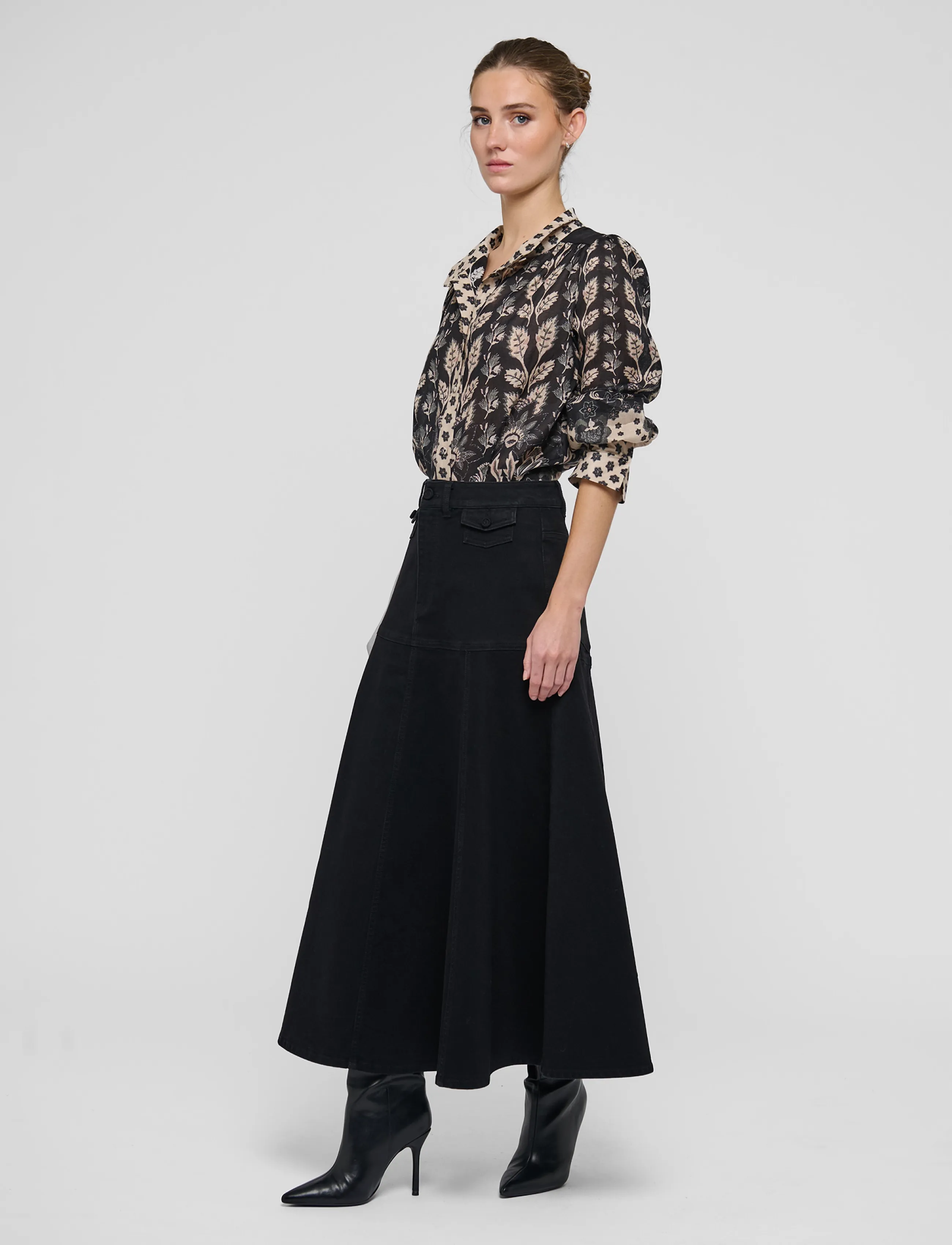 Dea Kudibal - MICHELLEDEA - jeansröcke - black - 3
