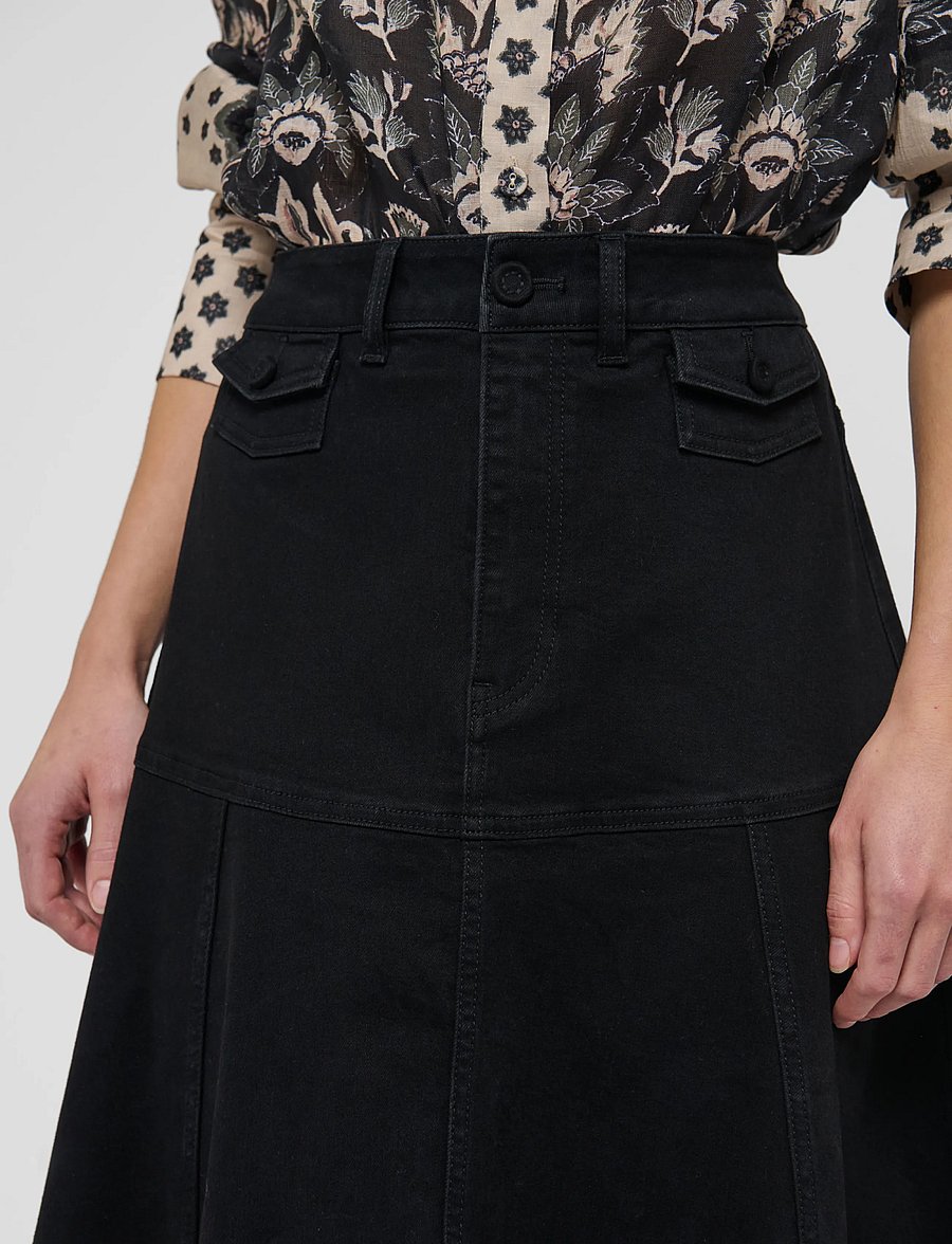 Dea Kudibal - MICHELLEDEA - jeansröcke - black - 5