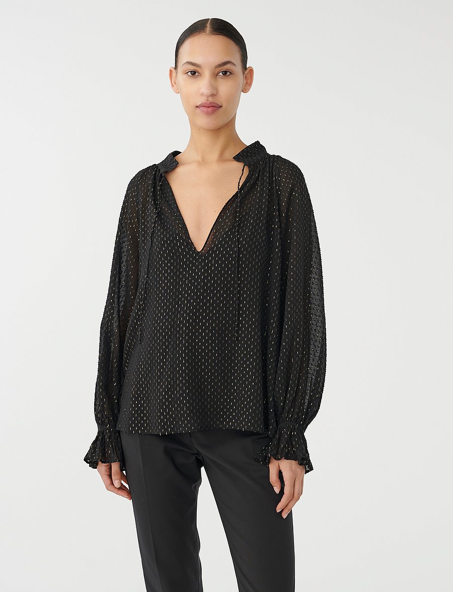 Dea Kudibal - CASSISA - lurex black - 3