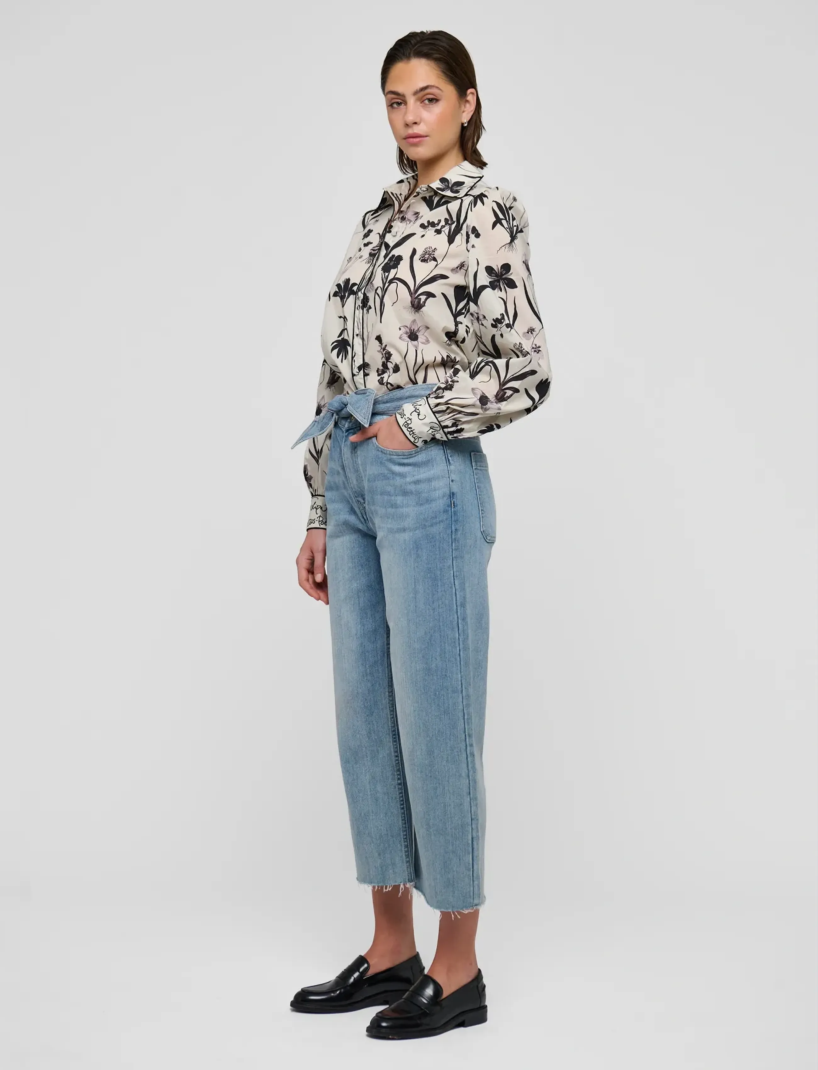 Dea Kudibal UMASDEA NS - Bluser & Skjorter - BOTANICAL / cream