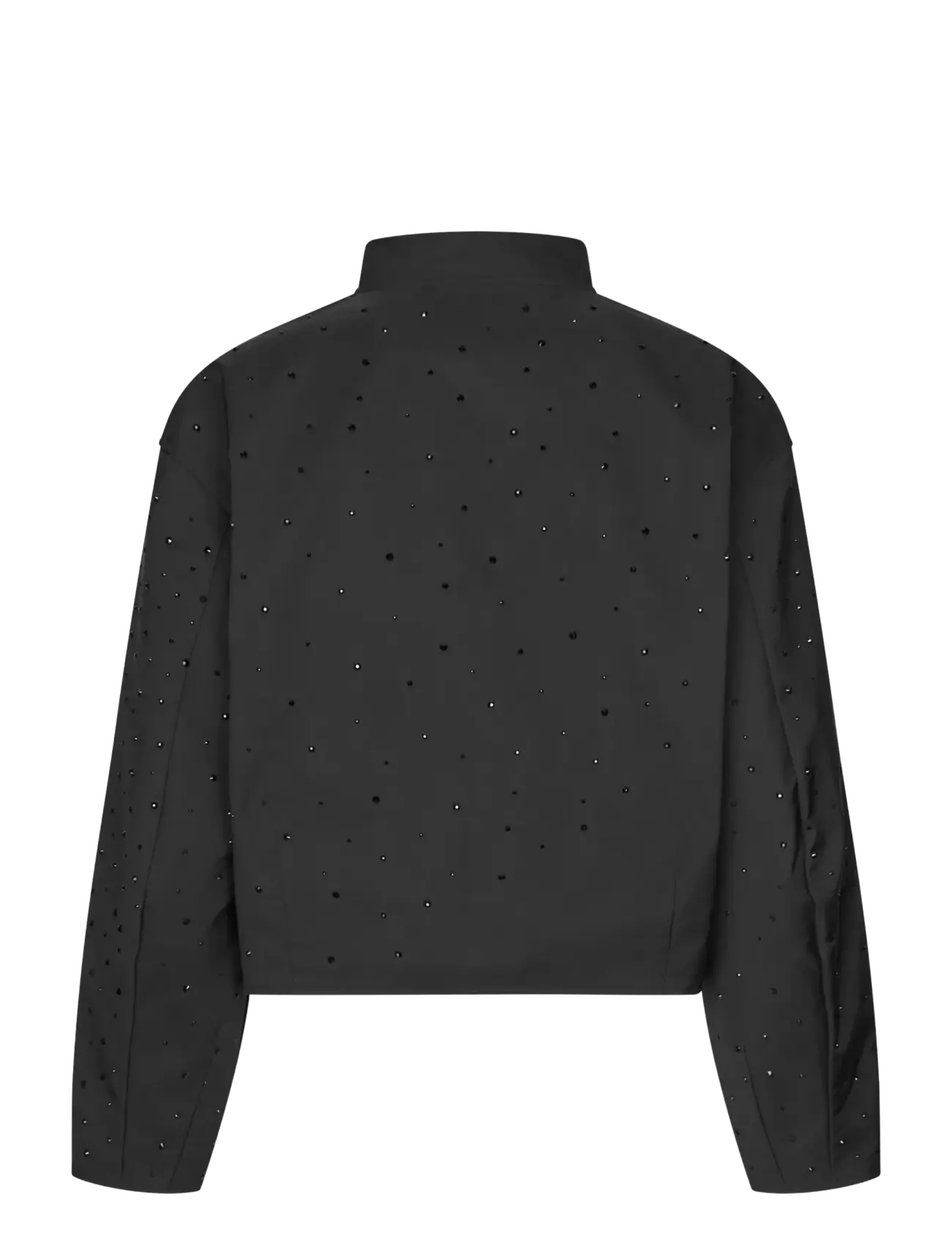 Dea Kudibal - SAFADEA NS - enkelknäppta kavajer - black taffeta emb - 2