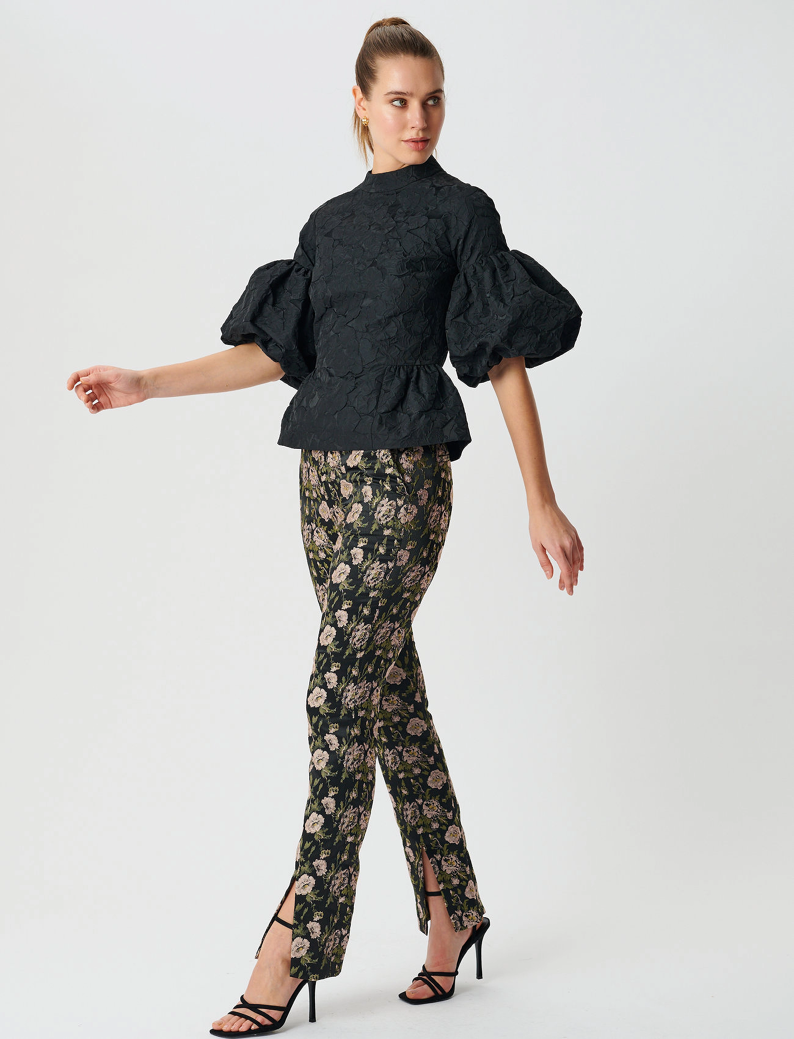 Dea Kudibal - MARTINA NS - kortærmede bluser - black - 4
