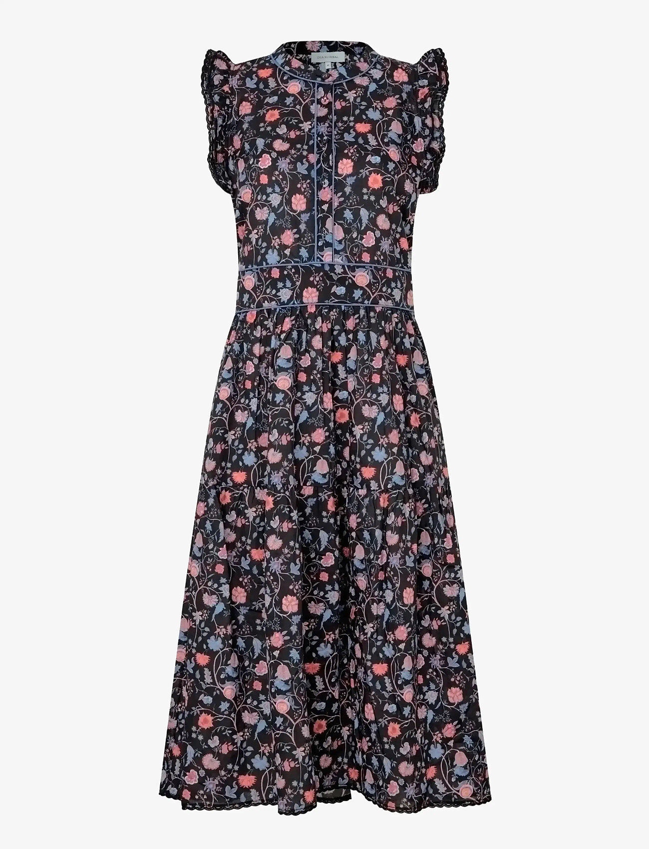 Dea Kudibal - BRIGITTASDEA NS - sommarklänningar - chintz black - 1