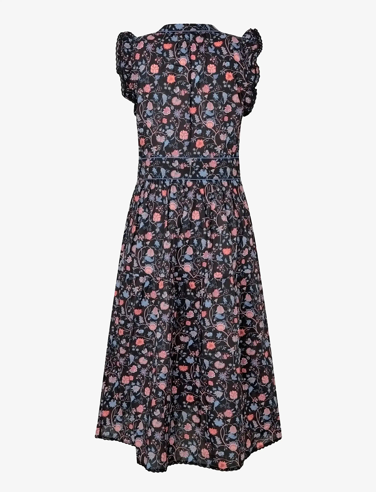 Dea Kudibal - BRIGITTASDEA NS - sommarklänningar - chintz black - 2